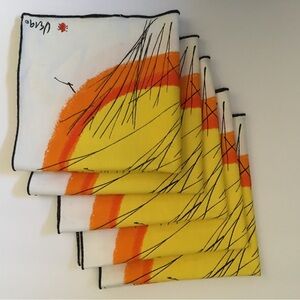Vera Neumann Abstract Napkins